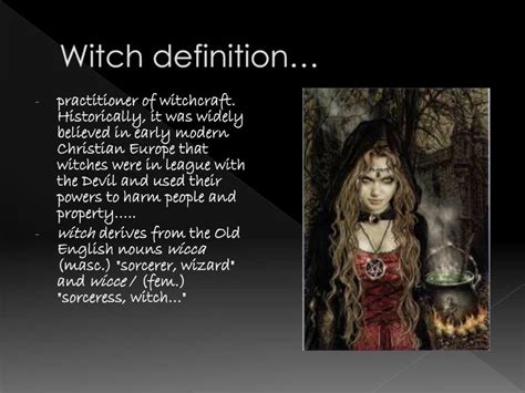 Qualities of a witch